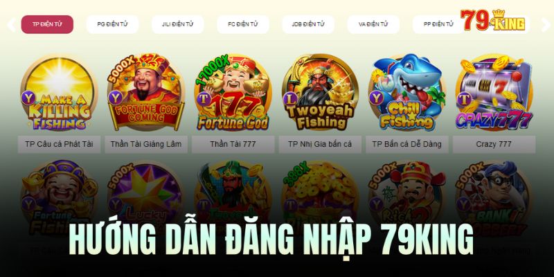 Cách Đăng Nhập 79King2